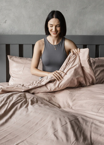 Комплект постельного белья на резинке Страйп (полуторный) Homedec - (352477634)