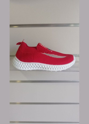 Красные детские текстильные кроссовки 24г 14,7см красный артикул с29 Jong Golf