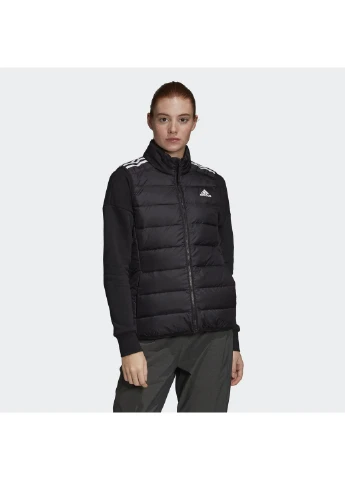 Жіноча жилетка Essentials Light Down Vest Black GH4586 чорна пухова adidas (386502886)