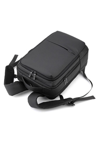 Великий текстильний чорний рюкзак RoyalBag ANT02-2021-2A (282823850)