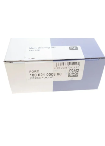 Вкладыши коренные Ford Transit 2.0/2.4D 00- (STD) = 6021070000 180 021 0008 00 UA63 NPR (400192180)
