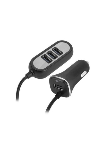 Автомобільний зарядний пристрій LTC 3*USB 5.8A 5V 1.4м в прикурювач LXG264 No Brand (342101078)