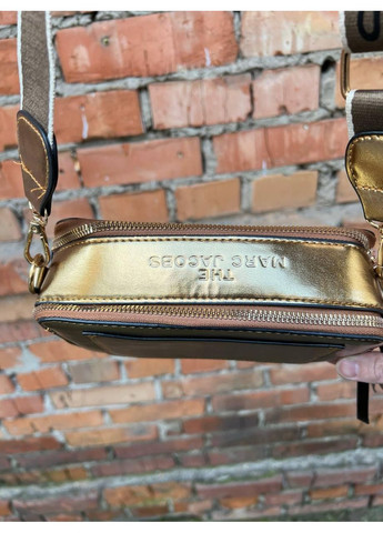 Жіноча сумка Marc Jacobs 6869 крос-боді золотиста No Brand (367041157)