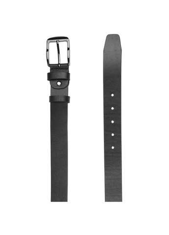 Мужской ремень кожаный v1dp42 Черный Borsa Leather (302972621)