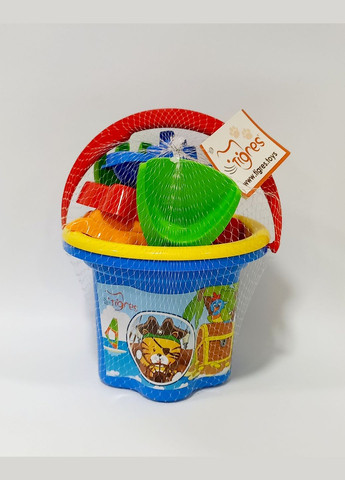 Набор для песка "Цветочек" 7 элементов, 39043 (4820159390434) Вид 3, Синий Тигрес (292708420)