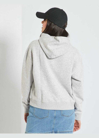 Худи флис,серый меланж, Kiabi (277693985)