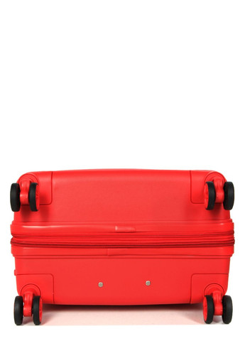 Чемодан средний M полипропилен 21204 67×47×27см 66+13л Красный Snowball (297642903)