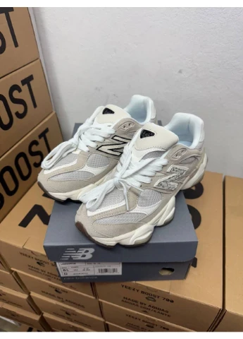 Бежеві літні кросівки new balance 9060 beige leopard нью беланс 9060 No Brand