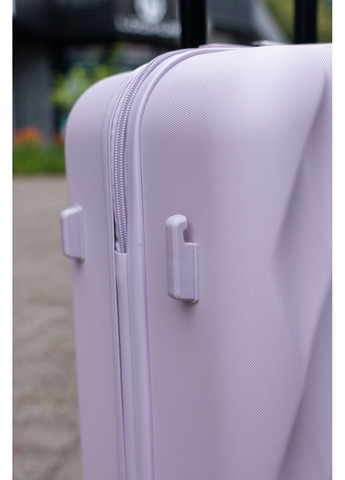 Валіза пластикова ручна поклажа XS міні, колір чорний Wings 190 (361152765)