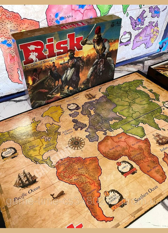 Риск настольная игра Risk + правила с переводом в подарок Atak (331158417)