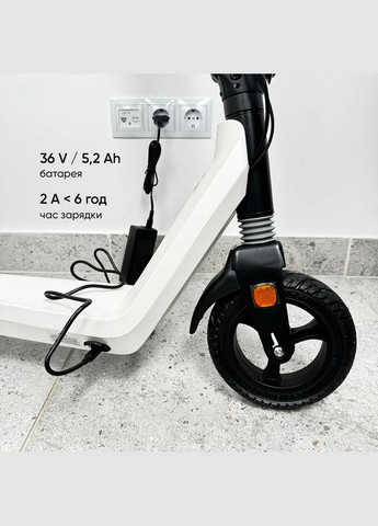Электросамокат Zippy ES50C Black 8" 250W/500W, 5.2Ah, 20 km, 25 km/h, 10°, 13.5 kg OKAI ES50C Zippy (342722288)