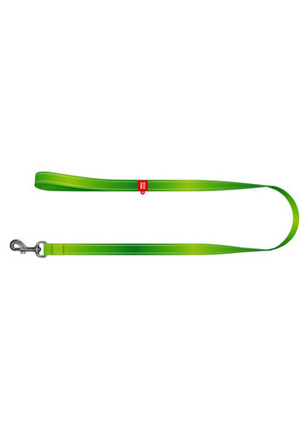Поводок для собак WAUDOG нейлоновый светоотражающий 20мм 122см салатовый для дрессировки выгулки. ProDobro (373221517)