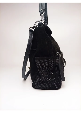 Сумка женская замша+стразы No Brand (391729565)