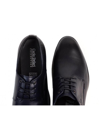 Темно-синие туфли 7221002 43 цвет тёмно-синий Carlo Delari