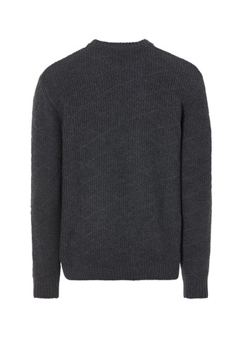 Сірий демісезонний чоловічий в'язаний светр джемпер Livergy