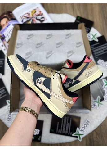 Цветные летние кроссовки nike sb dunk low x stussy 40th найк сб данк No Brand