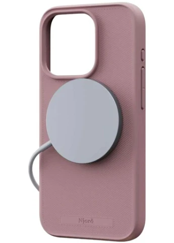 Чохол-накладка 100% GRS MagSafe Case Pink Blush для iPhone 15 Pro Max Njord (302652107)