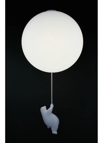 Люстра стельова на 1 лампочку 26808 Білий 60х30х30 см. Sunnysky (335974922)