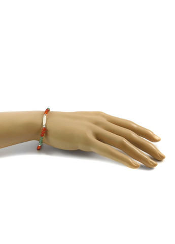 Браслет "Fursa" Сердолик, Апатит, серебро 15 Fursa fashion (322315252)