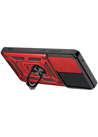 Ударопрочный чехол Camshield Serge Ring для Xiaomi Poco X6 Pro Red No Brand (340063200)