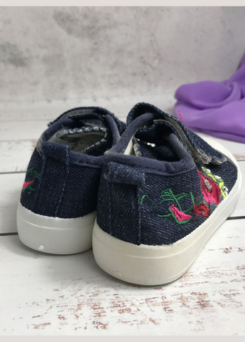 Темно-синій кеди дитячі для дівчинки темно-синій (655) С.Луч