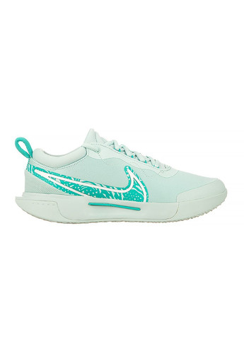 Бірюзові осінні жіночі кросівки zoom court pro hc бірюзовий Nike