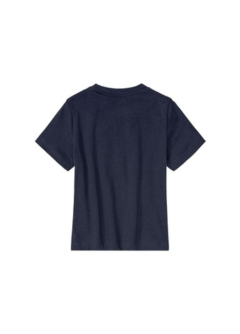 Темно-синя демісезонна футболка бавовняна з принтом для хлопчика tom and jerry 371674 темно-синій Disney