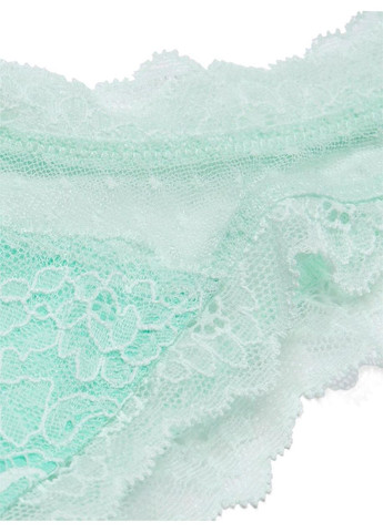 Женские трусики DREAM ANGELS Lace & Mesh String Bikini XS салатовый Victoria's Secret (294292198)