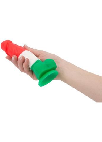 Цветной фаллоимитатор - LEONARDO - 7" - 3 COLOURS, 17,8 см, силикон, вибропуля в подарок ADDICTION (335392051)