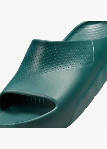 Зеленые мужские тапочки post slide green dx5575-300 Air Jordan
