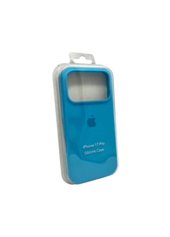Чохол для смартфона Silicone Full Case AA for Apple iPhone 17 Pro Max 44,Light Blue (FullOpeAAi17PM-44) No Brand Open Cam (372841869)