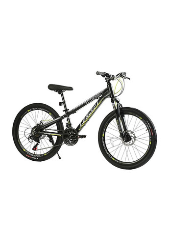 Велосипед Спортивный 24" дюймов «CONCEPT» цвет черный ЦБ-00246116 Corso (282924654)