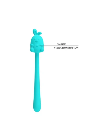 Вибратор - Pretty Love Cute Bunny Turquoise, 7 функций вибрации LyBaile (386470184)