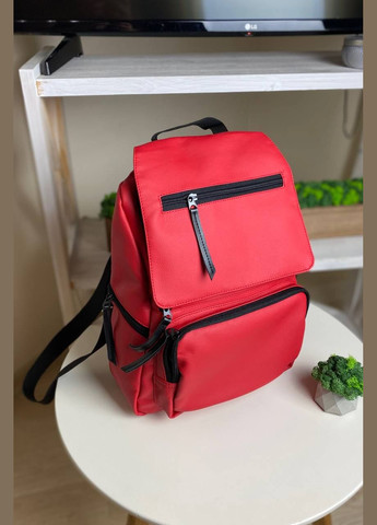 Женский красный рюкзак с экокожи Love & Live red No Brand (293943092)