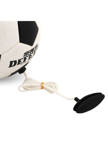 Мяч футбольный тренажер на веревке для тренировки техники Бело-Черный Official (размер 4) FB-6883-4 SP-Sport (369141850)