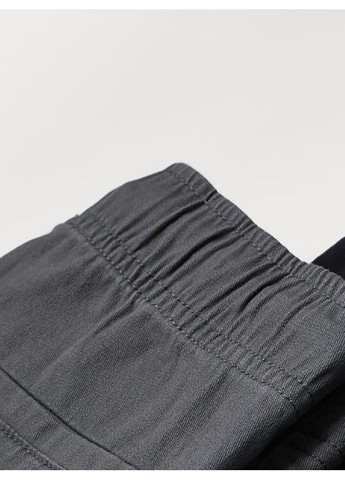 Серые спортивные демисезонные брюки H&M