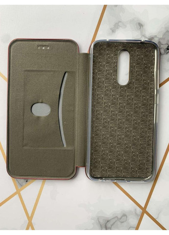 Чохол-книжка з малюнком для Xiaomi Redmi 8 Бордовий Котики (принт 392) Creative (360693018)