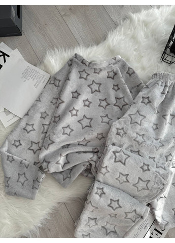 Сіра жіноча піжама No Brand