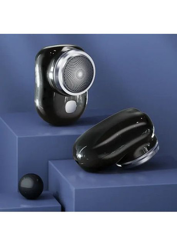 Акумуляторна міні бритва Ckeyin 10P електробритва бездротова роторна, для чоловіків, дорожня Grand (363833002)