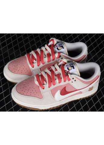 КРОСІВКИ ЖІНОЧІ NIKE SB DUNK LOW SE 85 DOUBLE SWOOSH PINK RABBIT НАЙК СБ ДАНК No Brand рожеві демісезони (367178128)