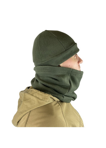 Шапка Тактик флис хаки 54 см (93972161) Emily (306404294)