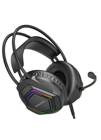 Навушники ігрові з мікрофоном BO105 чорні Borofone (317192201)