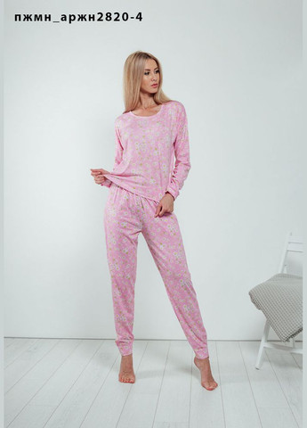 Бесцветная женская пижама тонкий трикотаж Pijamoni