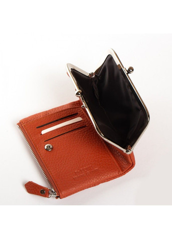 Шкіряний жіночий гаманець Classik WN-23-13 orange Dr. Bond (282820123)