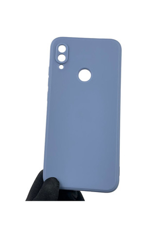 Чехол для Redmi Note 7 с квадратными гранями с защитой камеры на сяоми редми нот 7 голубой Xiaomi (366022570)