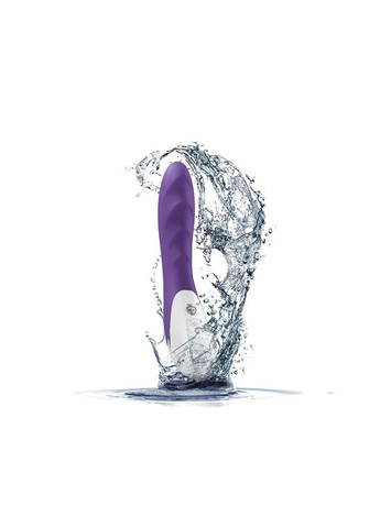 Потужний вібратор Sassy Simon Purple з двома моторами і стимулюючим рельєфом Mystim (333332893)