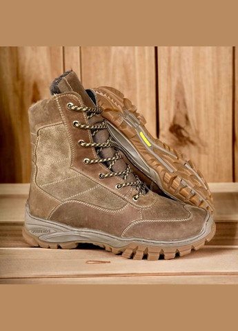 Берцы Мужские Зимние Тактические. 36-49р Койот. Износоустойчивая подошва! DSZM-1010 No Brand (301138774)