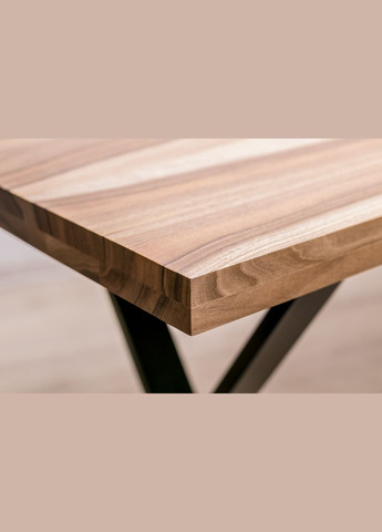 Стіл із прямокутними краями L (горіх) Комп'ютерний стіл для офісного працівника EcoWalnut (294342577)