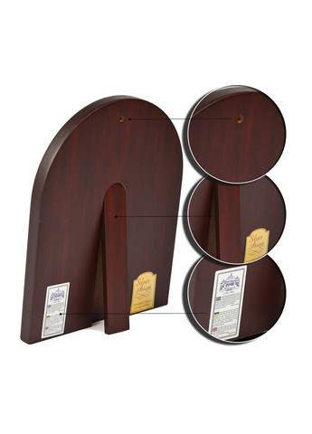 Серебряная Икона Владимирская Божья Матерь 10,7х12,8см арочной формы на дереве Silver Axion (265445973)