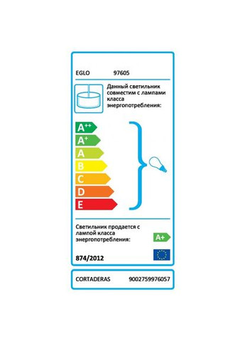 Підвіс CORTADERAS (97605) Eglo (305754397)
